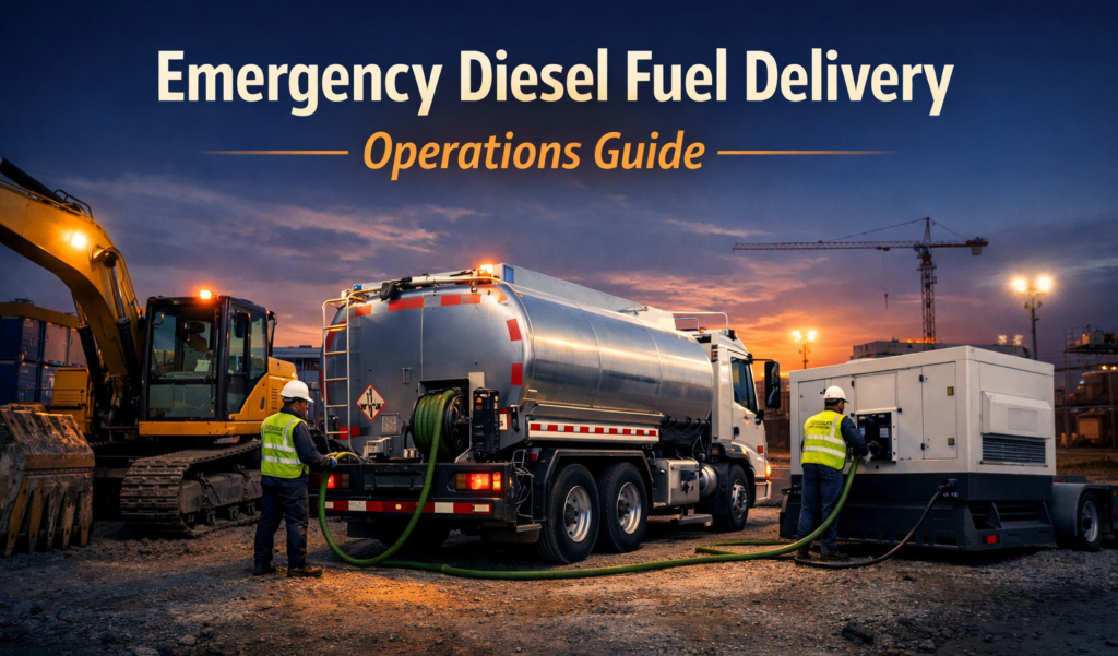 Emergency Diesel Fuel Delivery: Operations Guide