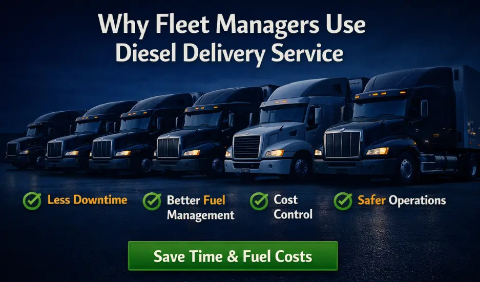 Why Fleet Managers Use Diesel Delivery Service