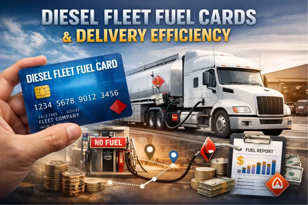 Diesel Fleet Fuel Cards and Delivery Efficiency