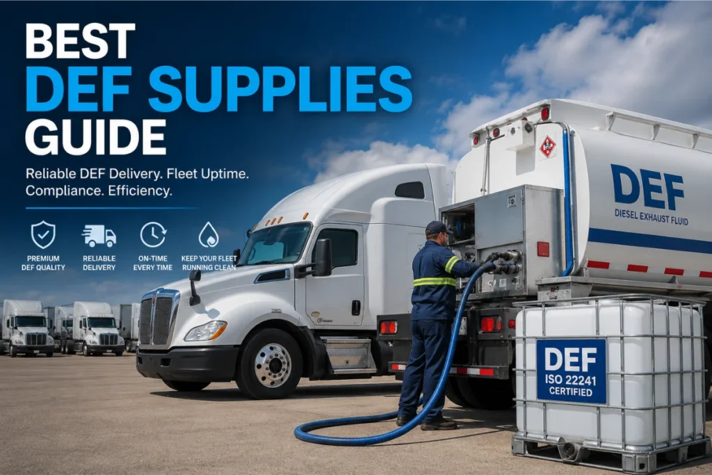 Best DEF Supplies Guide for Trucking Fleets