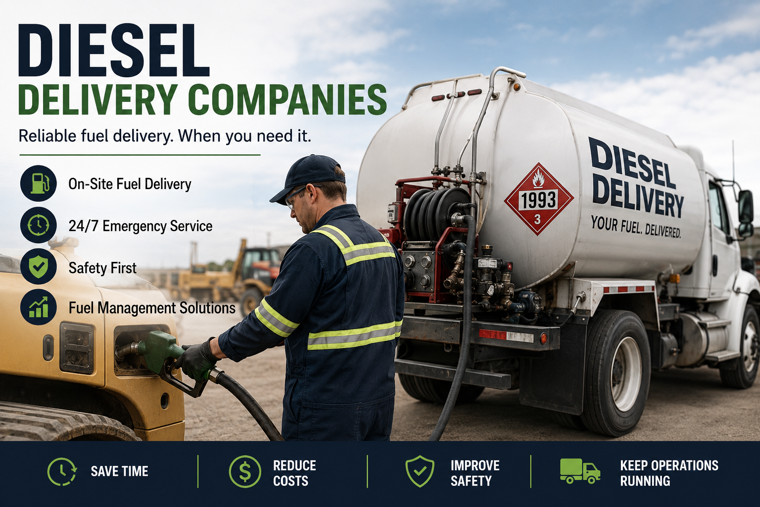 Diesel Delivery Companies for Businesses