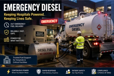 Emergency Diesel for Hospital Backup Power