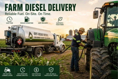 Farm Diesel Delivery for Agricultural Operations