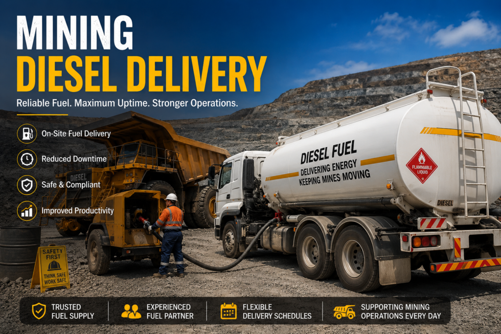Mining Diesel Delivery for Reliable Fuel Supply